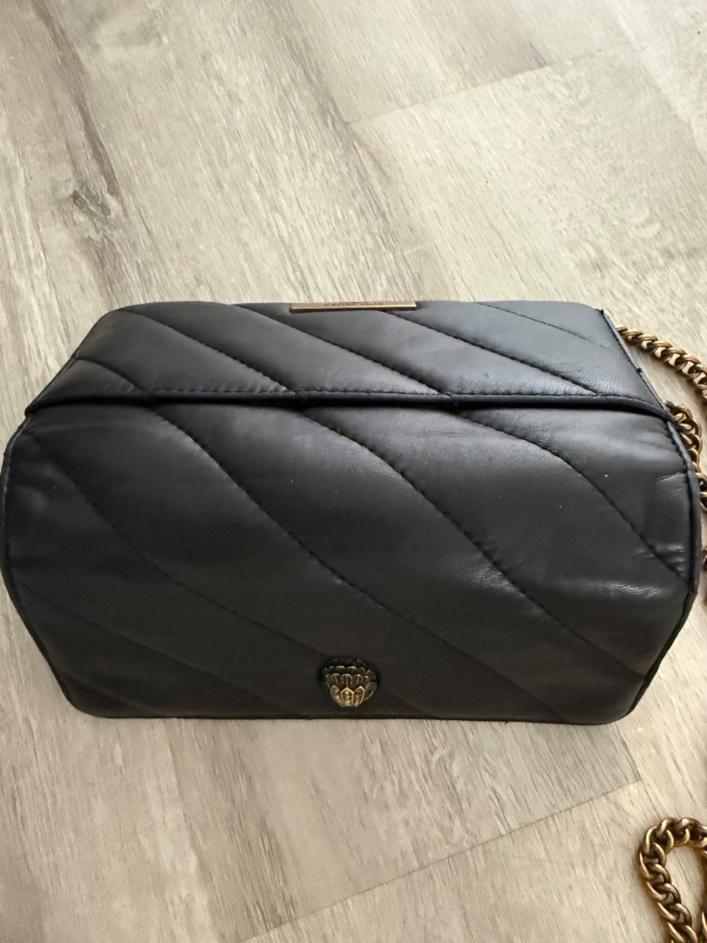 KURT GEIGER London Women’s Soho Black Leather Wallet/Crossbody Purse - Picture 10 of 15